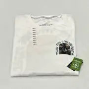 Volcom Men's Mysto Stairs Short Sleeve Tee, White, Size S