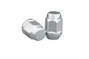 Topline One Piece Bulge Acorn Wheel Nuts 13/16" Hex 7/16" Thread, Closed End (Set Of 4)