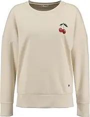 [KEY LARGO] Women's WSW Juice Round Pullover, Beige (1004), M