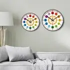 Kids Wall Clock Clock Mute Early Education Modern Wall Art Clock Telling Time