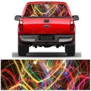 MG9103 Light Show Window Truck Graphic Tint fits Ford Chevrolet Dodge Toyota