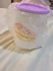 Tupperware Birthday Canister New