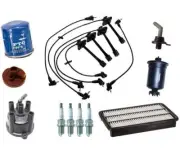 Spark Plug Wire Set Cap Rotor Plugs Air Gas Oil for Toyota Camry 2.2L 96 (for: Toyota)