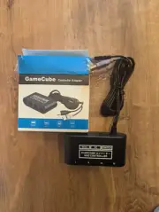 HS-WU025 Gamecube Controller Adapter 4 Way For Wii-U PC USB Switch Tested Works