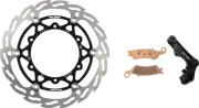 Moto-Master Flame Series Brake Rotor Kit 270mm 310026-PU