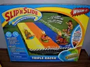 Wham-O 64121 Slip ‘N Slide Triple Wave Rider with Boogie Boards NEW FREE SHIP