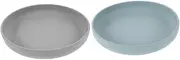 2 Pack Non-Skid Suction Plate for Seniors Elderly Dishware Reusable Dinnerware Silicone Plate Disabled Senior Self-Feeding Tableware
