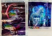 Unicorns & Dragon DIY 5D Diamond by Kits Set of 3. There's 2-Beginners 1-Advance