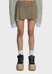 [Basic Pleasure Mode] Halfpipe Mini Kilt Skirt