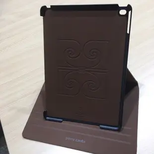 Pierre Cardin 皮爾卡登  iPad Air2 9.7吋 可90度旋轉書本式真皮平板保護殼