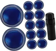 1 Set Lug Nuts for Cars and Trailers Stylish Wheel Nut Covers with Easy Installation and Secure Fit for Enhanced Protection and Durability