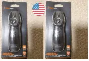 BlackWeb 2.4GHz Wireless Presenter 82 ft. Range Laser Pointer Control 2 PACK