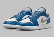 Nike Air Jordan 1 Low ‘True Blue’ (GS) Size US 6Y (7.5W) Sneakers Rare New✅