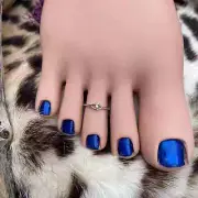 Evil Eye CZ Sterling Silver Toe Ring
