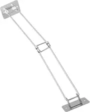 SOESFOUFU Stainless Steel Rv Shower Corner Bar Travel Trailer Storage Rod Bath Organization