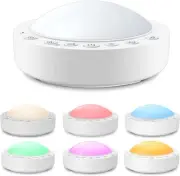 White Noise Machine for Baby,Portable Sound Machine with Nightlight,16 Soothi...