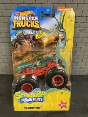 Hot wheels trucks sponge Bob SquarePants plankton 5/5 2019