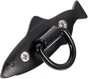 Box Fault Rope Hanger Removable Steel Hooks Fishing Tackle Lanyard Fish Holder and Accessories Color Holders Hook Outdoor Treble Alloy