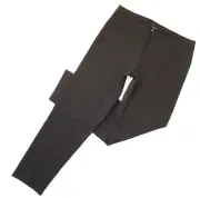 NWT Eileen Fisher Slim Pant in Peat Heavyweight Rayon Knit Ponte Pull-on L