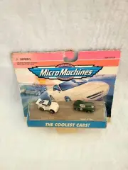 Micro Machines The Coolest Cars Porsche Turbo and Jaguar D-Type Galoob 75108