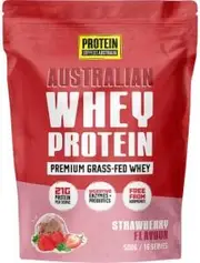 Protein Supplies Australia Australian Whey Protein Strawberry 500g