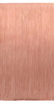 DÉCOPRO 18 inch Chainette Fringe Trim, Color# 07 - Rose Pink [11 Yards]