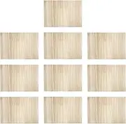 Colaxi 10Pcs Wood Breaking Boards Karate Breaking Boards Punching Easy to Break Training Equipment Practice Supply Taekwondo Boards