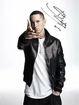 Eminem Slim Shady Music Autograph Signed Autographed Photo Poster Memorabilia A4 210x297mm