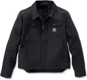 Carhartt Duck Relaxed-Fit, textile jacket , color: Black , size: M