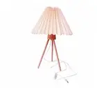 Cute Desk lamp,Wooden lamp,Bedside lamp,Home's Pleated lamp,Portable Table