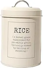 UTHCLO Large Capacity Airtight Cereal Storage Container European Style Rice Preservation Bucket for Home Use Moisture Grain Storage with Sealing Ring Capacity