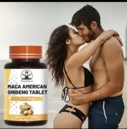 60 Tablets of American Maca with Ginseng, with 144 mg Protein