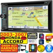 FITS 03-07 HONDA ACCORD CD/DVD/USB GPS NAVIGATION BLUETOOTH CAR STEREO RADIO PGK (for: Honda)