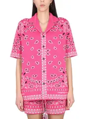 [Alanui] Alanui-Bandana Shirt-Donna S