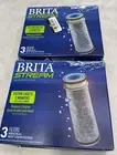 2PACK Brita Stream Pitcher Replacment Water Filter (each Pack Comes With 3)