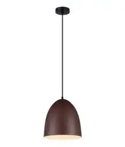 Ligna Oblong Pendant Light Black Walnut