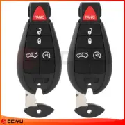 2 For Chrysler 300 Dodge Challenger 2008-2012 Remote Keyless Entry Key Fob