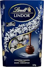 Lindt Lindor Dark Assorted Chocolate Cornet 327g