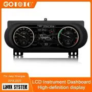 For Jeep Wrangler 2018-2023 LCD Instrument Digital Cluster Speedometer Dashboard (for: Jeep)