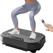 Vibration Plate, Whole Body Workout Fitness Vibration Plate, 120 Levels of Amplitude Adjustment, 10 Sports Modes, Exercise Machine for Whole Body Training Muscle Building Fat Burner Weight Loss
