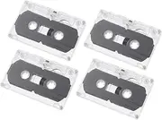 HOMOCONO Recordable Audio Cassette Tapes Pcs Blank Cassette Tapes Large Capacity for Long-Term Recording for DIY Projects