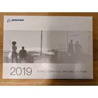 在飛比找蝦皮購物優惠-民航航太大廠波音Boeing 2019年年曆與桌曆