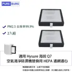 【PUREBURG】2入組-適用SONGEN松井 SG-1250E SG-1260E SG-1260二合一空氣清淨除濕機 副廠濾網2入組