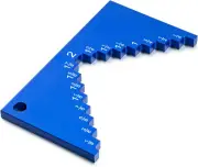Table Saw Height Gauge – Aluminum Setup Tool for Router & Table Saw, Adjustable