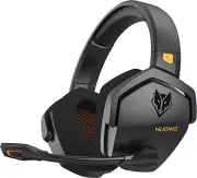 Gaming Headset with Microphone G06 Dual Wireless for PS5, PC,100 Hr Battery