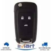 For Holden Barina/Cruze/Trax 3 Button Remote Flip Key Blank Shell/Case/Enclosure