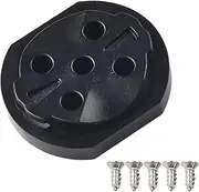 Bike Computer Mount Computer Mount Bike Computer Mounts Replacement Fixed Base Black Plastic Male Seat Repair Parts for Garmin (Repair)