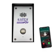 PHONIC4 V GSM Audio Intercom Door Bell , 4G Mobile Communications System
