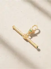 [Lucy Delius] Lucy Delius - Albert 14-karat Recycled-gold Sapphire Pendant - One size One size Gold