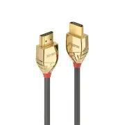 Lindy 5m HDMI 2.1 Cable Gold